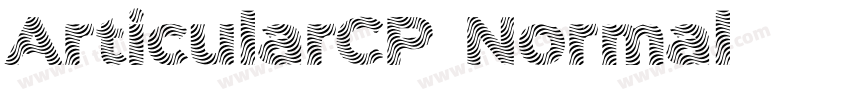 ArticularCP Normal字体转换 ArticularCP Normal字体转换